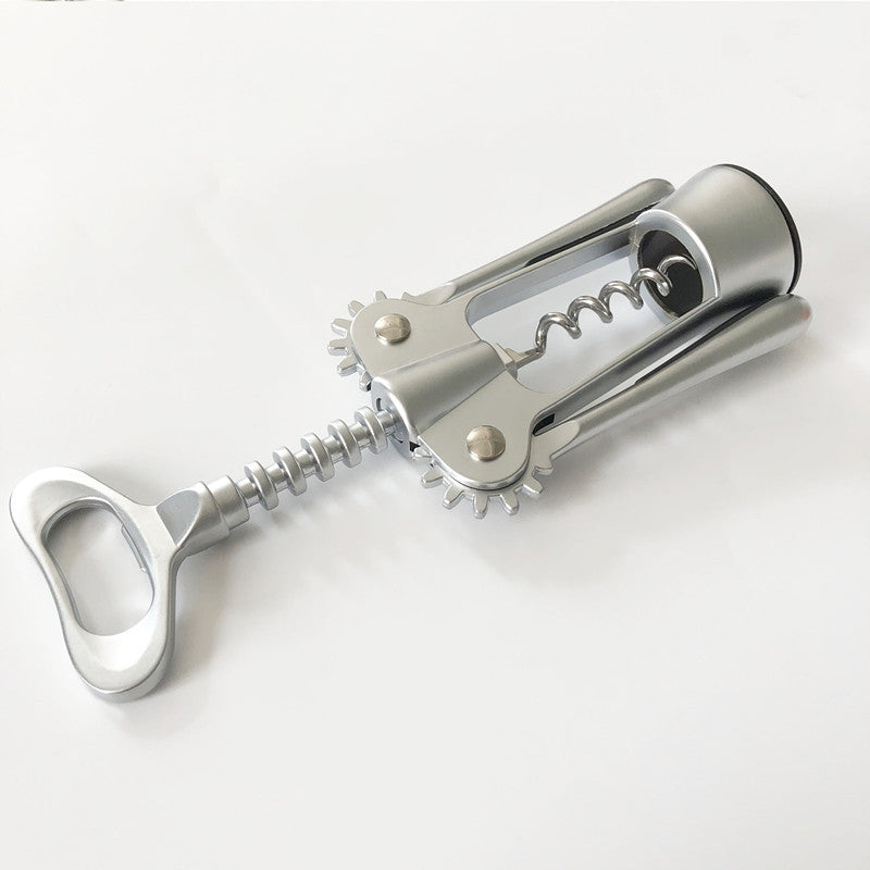 Heavy Duty Winged Wine Bottle Opener with Built-in Cap Remover from Mish Mash Market