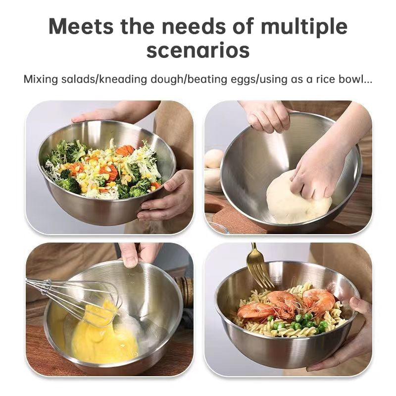 Stainless Steel Mixing Bowl Set from Mish Mash Market