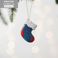 Hand-Painted Resin Christmas Tree Ornaments