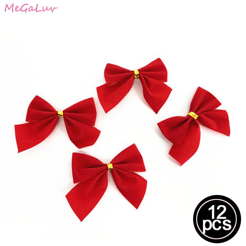 12-Piece Christmas Tree Bows from Mish Mash Market