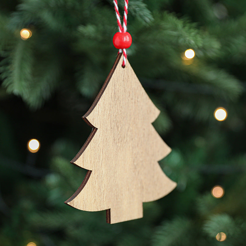 Rustic Wooden Christmas Ornaments