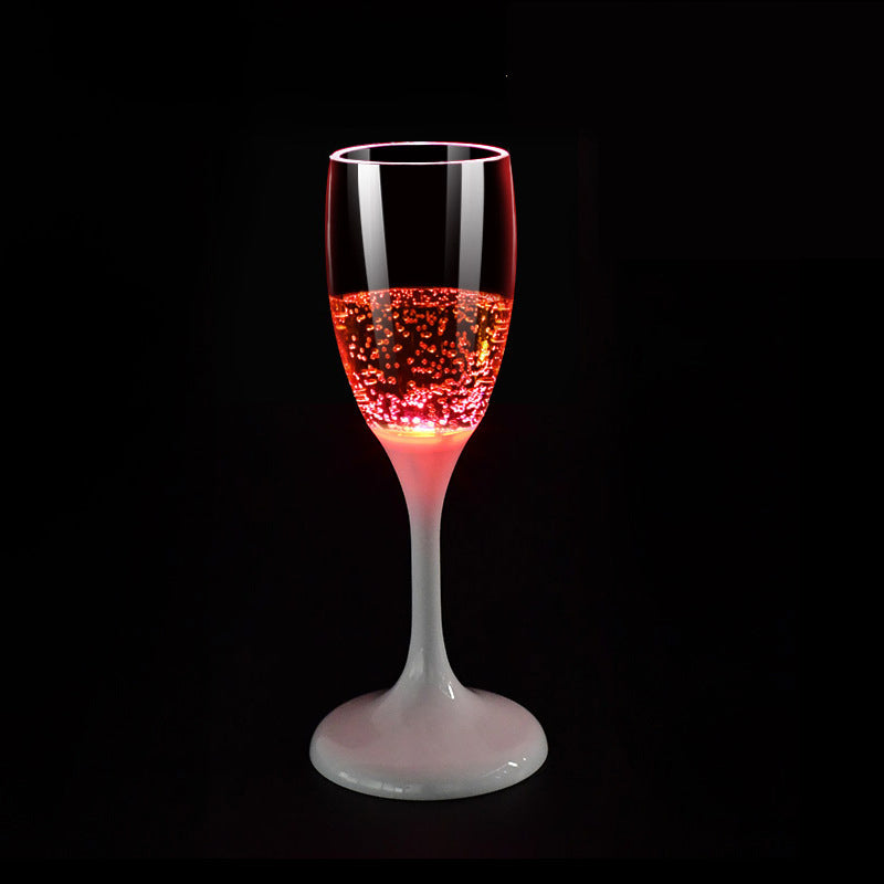LED Water-Sensing Luminous Wine Glass – Novelty Light-Up Cup for Parties & Clubs from Mish Mash Market