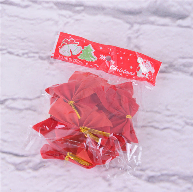 12-Piece Christmas Tree Bows from Mish Mash Market