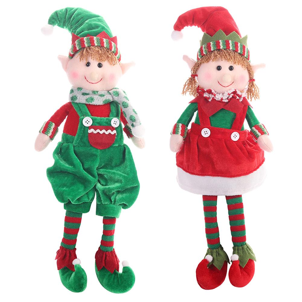 Christmas Hanging Leg Elf Doll from Mish Mash Market