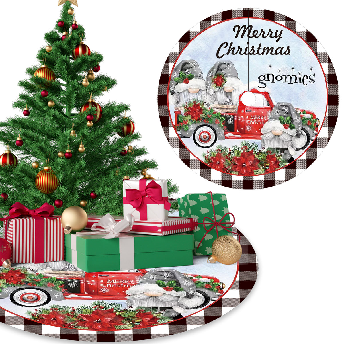 120cm Christmas Tree Skirt from Mish Mash Market