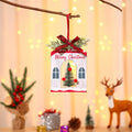 Rustic Christmas Tree Scene Wooden Ornament from Mish Mash Market