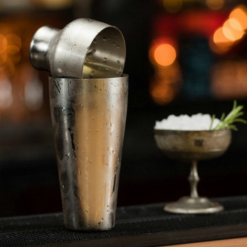 Professional 18.6oz / 550ml Stainless Steel French Cocktail Shaker from Mish Mash Market