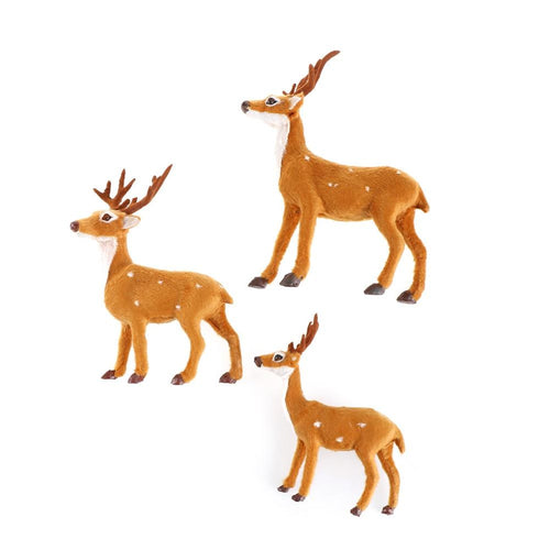 Christmas Deer Plush Decor from Mish Mash Market