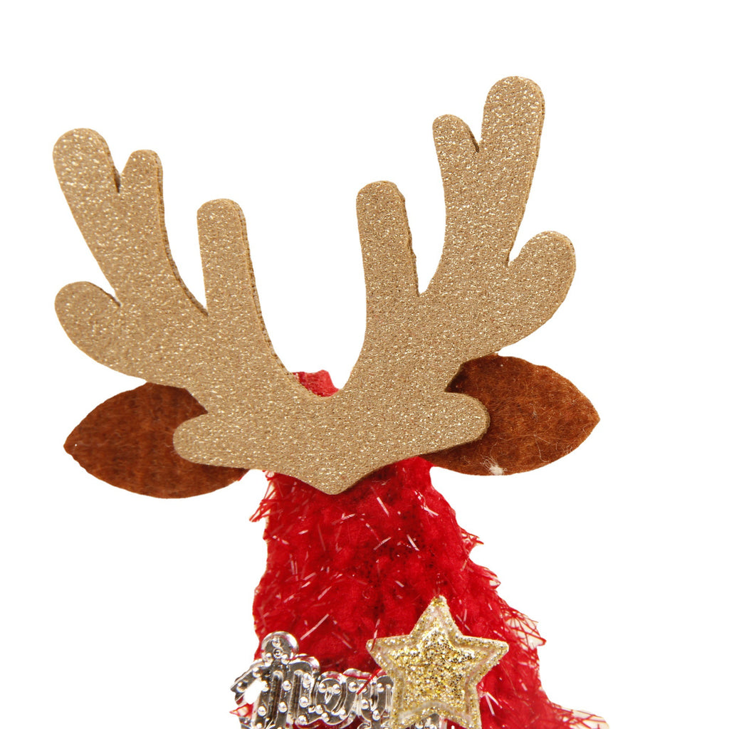 Bright Velvet Christmas Mini Santa Hat Hair Clip