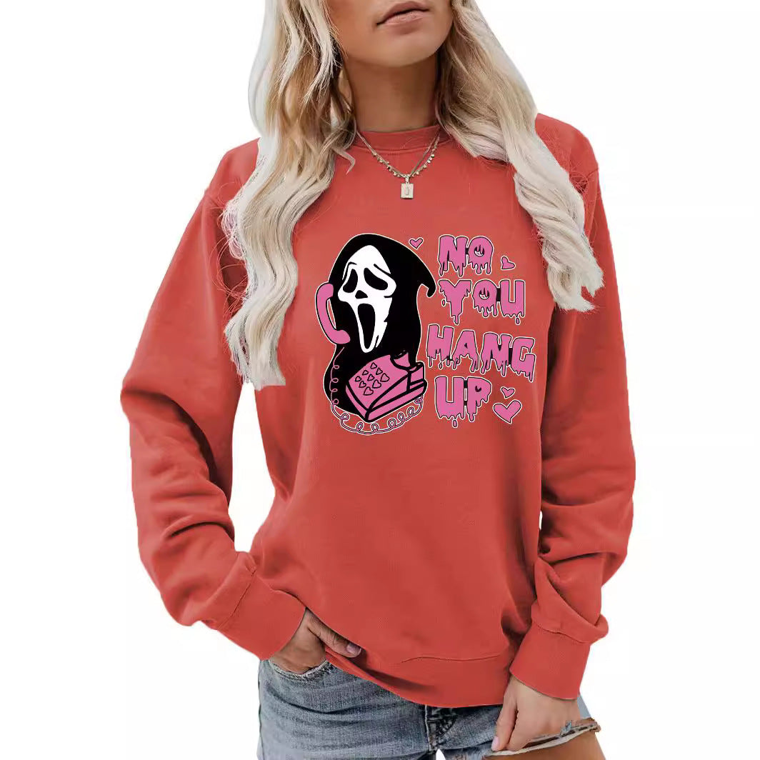 Halloween Ghostface "No You Hang Up" Fleece Sweatshirt