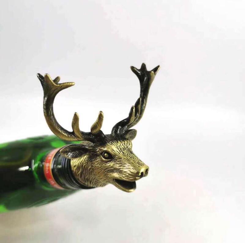Stag Head Wine Pourer and Aerator from Mish Mash Market