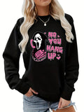 Halloween Ghostface "No You Hang Up" Fleece Sweatshirt
