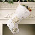 Pearl Snow Christmas Stockings
