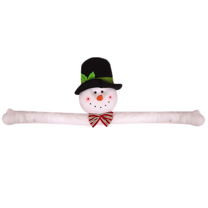 Santa Snowman Christmas Tree Topper Huggers