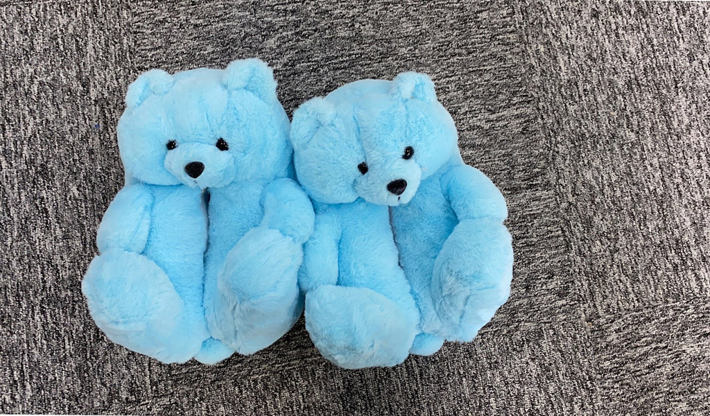 Teddy Bear Slippers from Mish Mash Market