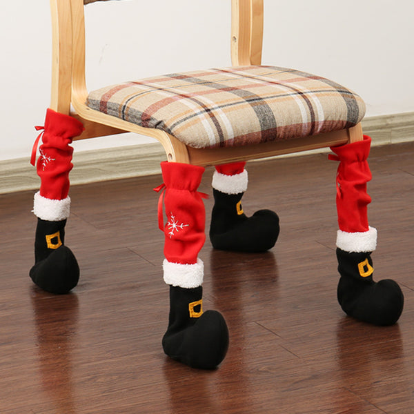 Christmas Elf Shoe Chair Leg Covers from Mish Mash Market