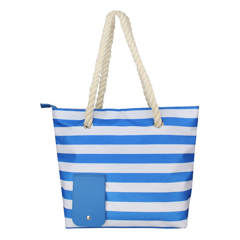 Insulated Wine Dispensing Beach Tote Bag from Mish Mash Market