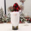 Christmas Gnome Wine Bottle Cover
