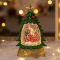 LED Christmas Tree Sparkling Glitter Snow Globe from Mish Mash Market