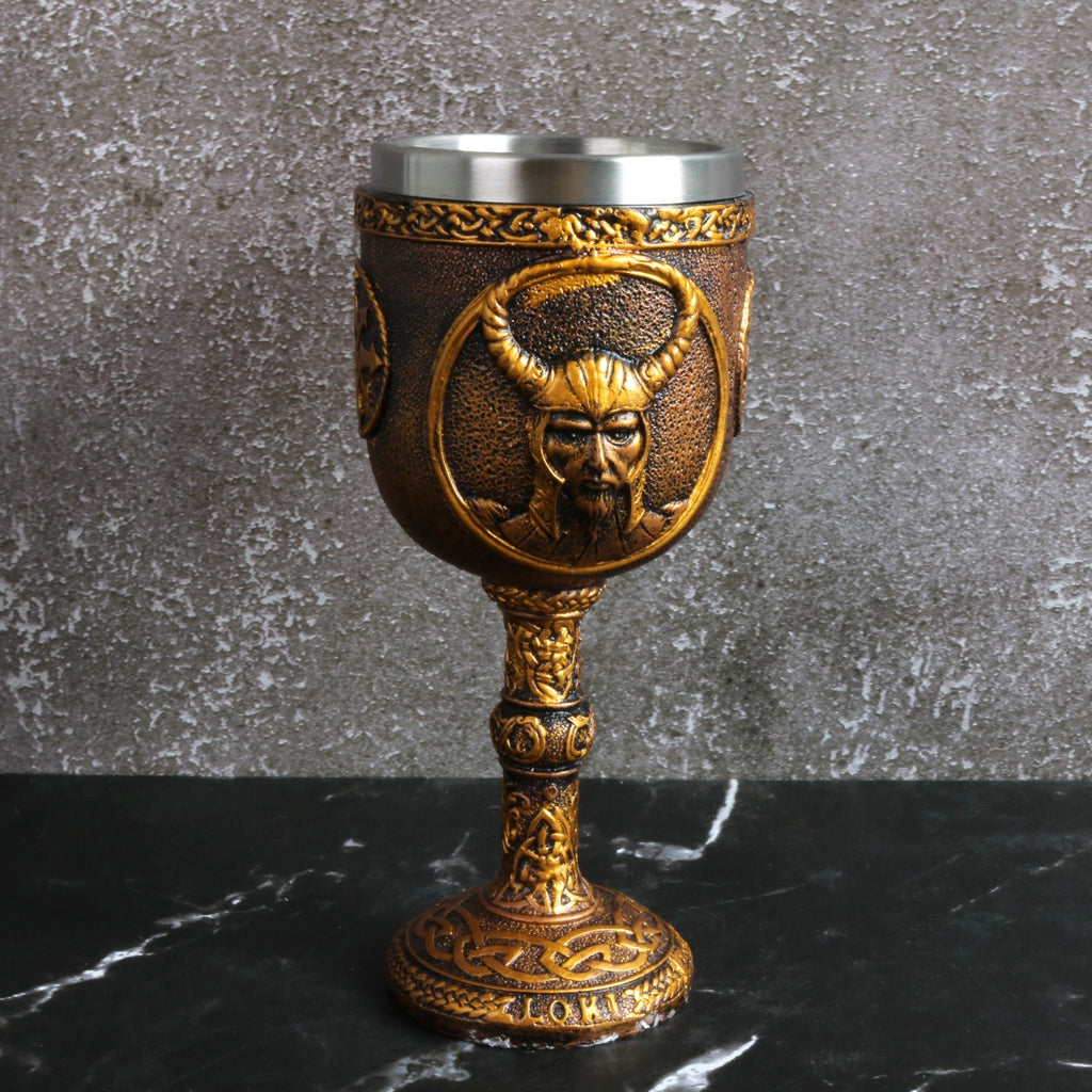 Viking Norse Goddess Wine Chalice from Mish Mash Market