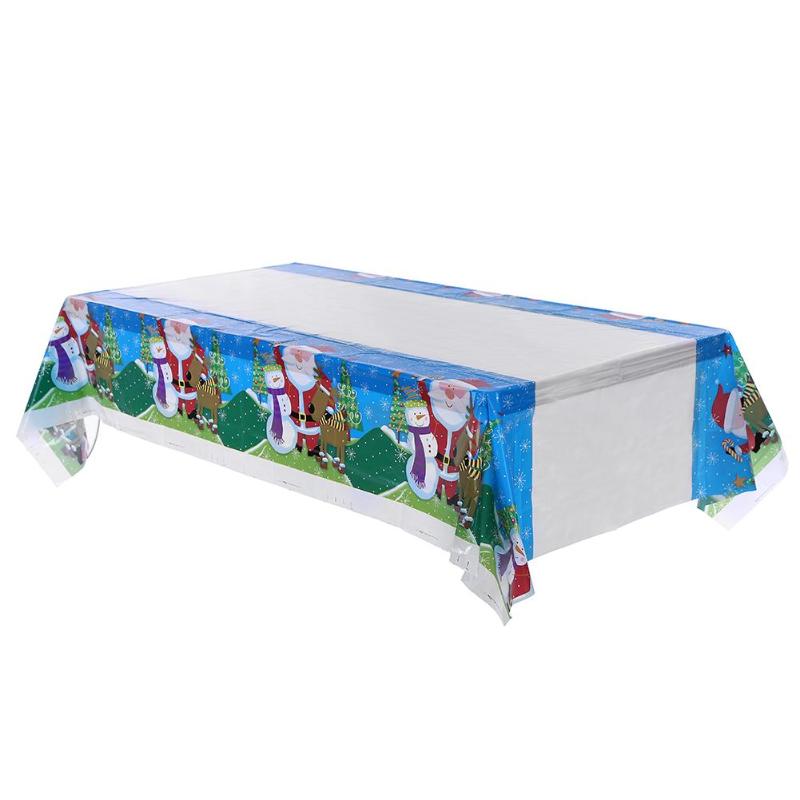 Disposable Christmas Rectangular Table Cover from Mish Mash Market