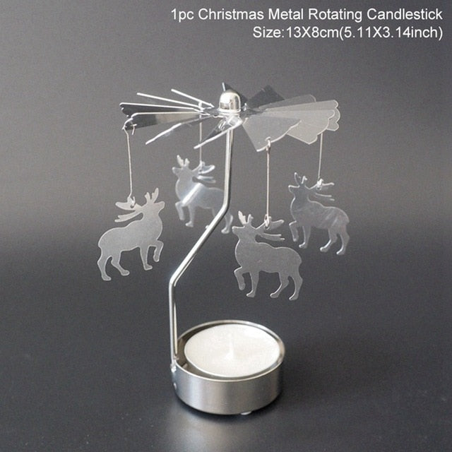 Metal Candle Holder Carousel from Mish Mash Market