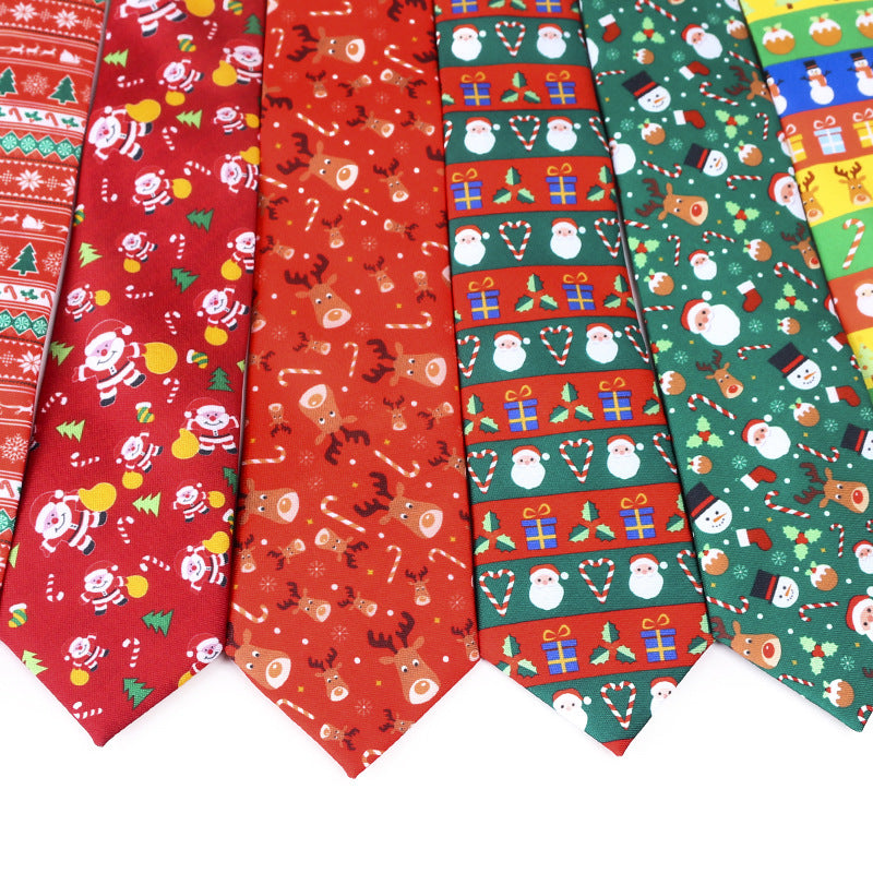 Men's Festive Christmas Neckties