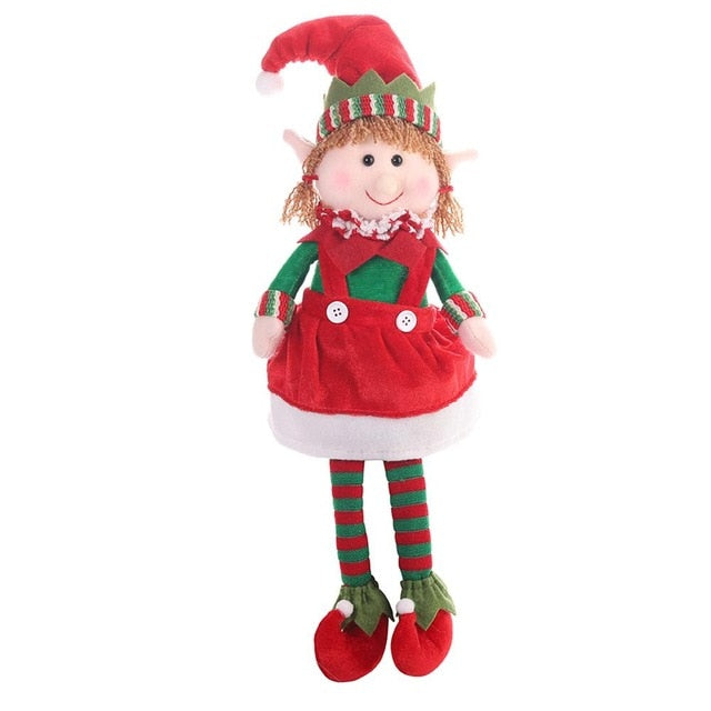Christmas Hanging Leg Elf Doll from Mish Mash Market