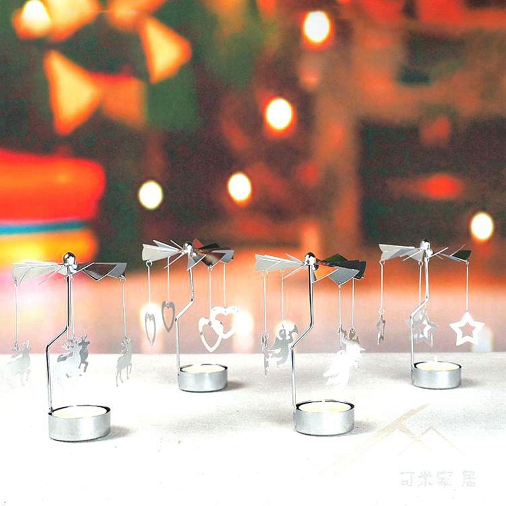Metal Candle Holder Carousel from Mish Mash Market