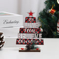 Wooden Rustic Christmas Tree Desktop Decor from Mish Mash Market