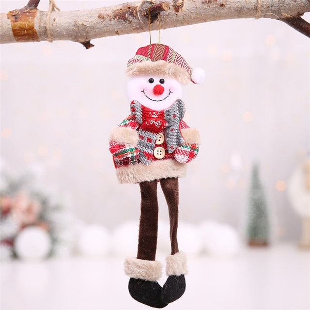 Christmas Plush Decorations Santa Claus / Snowman / Reindeer