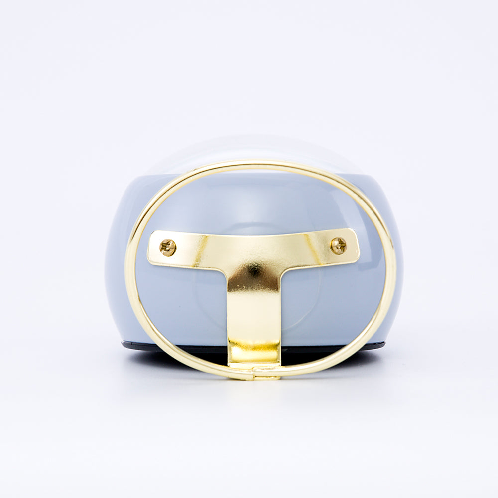 European-Inspired Non-Ticking Metal Alarm Clock from Mish Mash Market