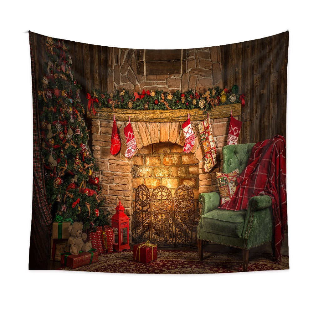 Christmas Tree Wall Tapestry