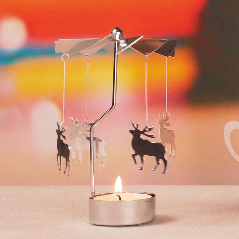 Metal Candle Holder Carousel from Mish Mash Market