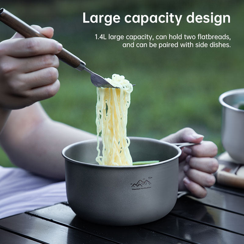 Titanium Alloy Camping Pot from Mish Mash Market