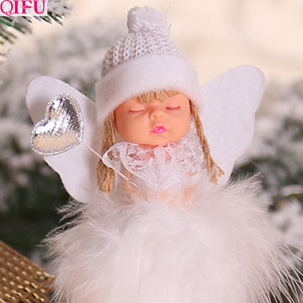 Plush Christmas Angel Tree Pendant Ornament from Mish Mash Market