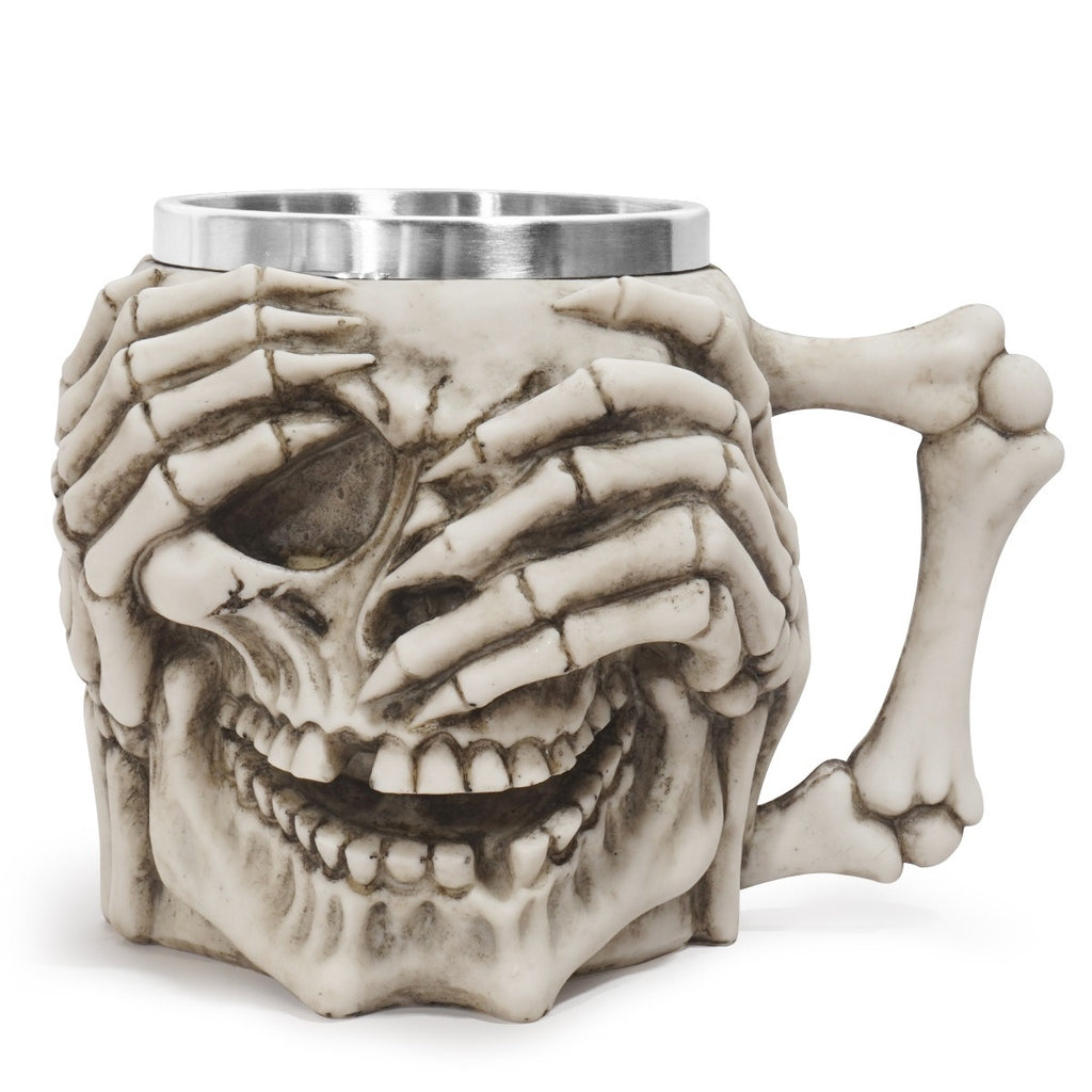 Gothic Skull Wine Goblet from Mish Mash Market