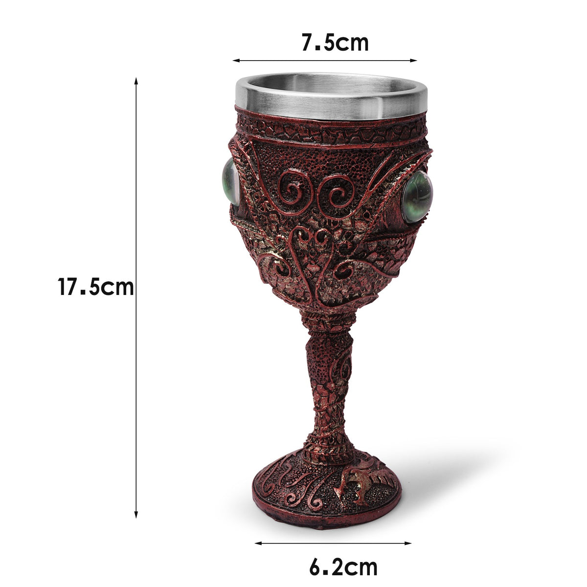 Dragon Eye Resin Goblet from Mish Mash Market