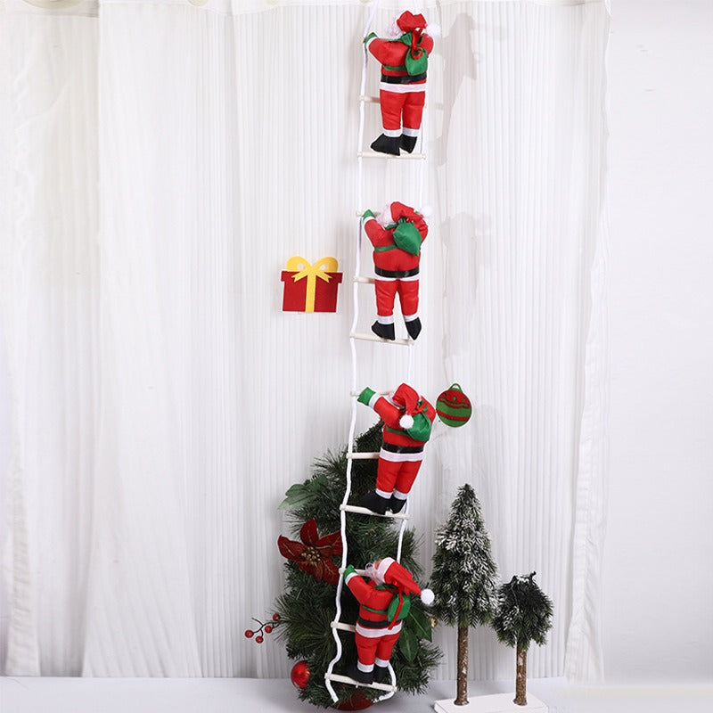 Climbing Santa Claus Ladder from Mish Mash Market