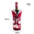 Knitted Holiday Wine Bottle Cover from Mish Mash Market