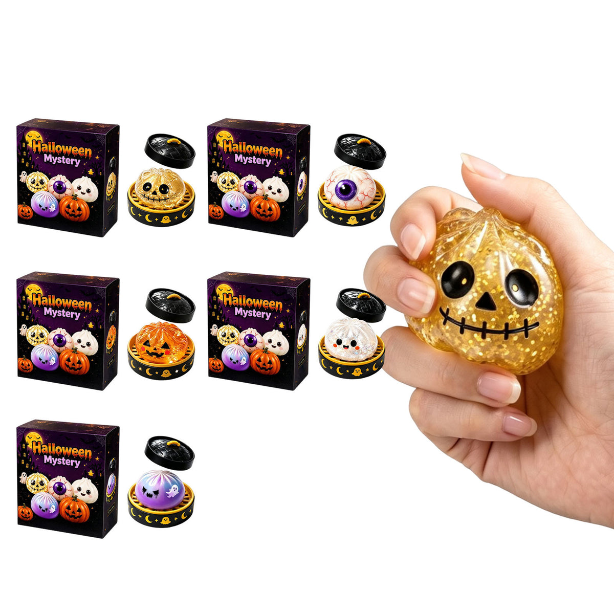 Halloween Slow-Rebound Squishy Stress Toy from Mish Mash Market