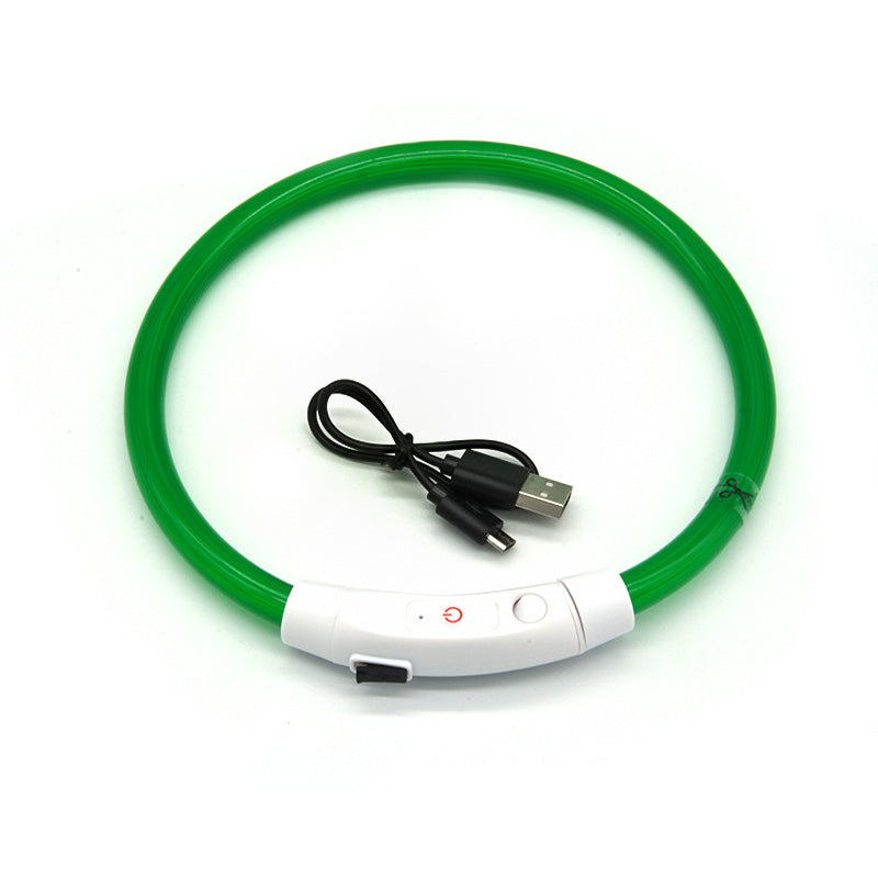 LED Fiber Optic Dog Collar from Mish Mash Market