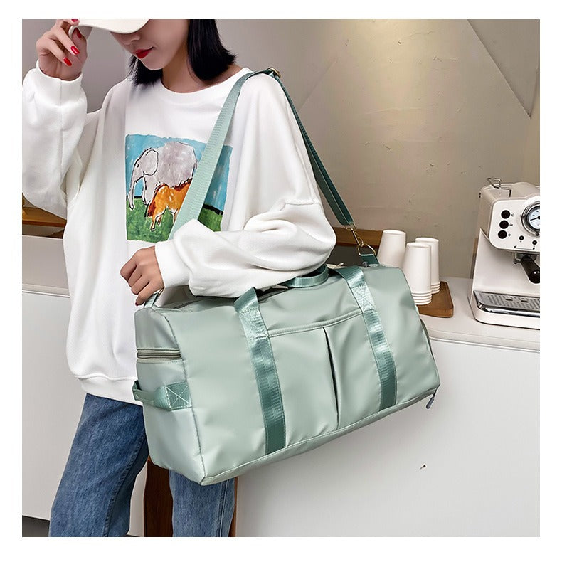 Sport Fitness Gym Bag with Shoe Compartment - Travel Duffel Bag from Mish Mash Market