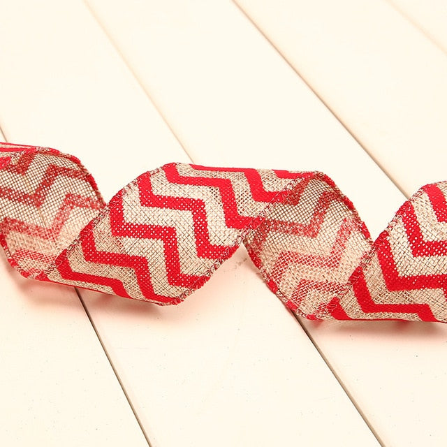 Linen Christmas Ribbon Roll from Mish Mash Market