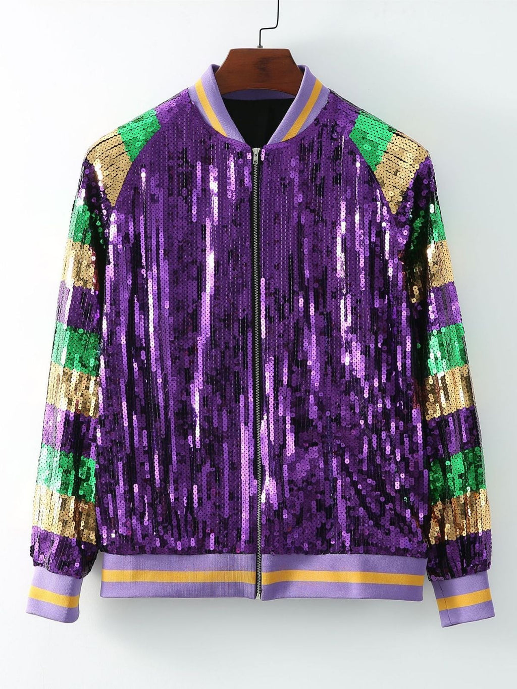 Women’s Carnival Jacket – Festival Colorful Sequin from Mish Mash Market