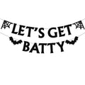 Halloween Bat & Spider Garland Banner Set