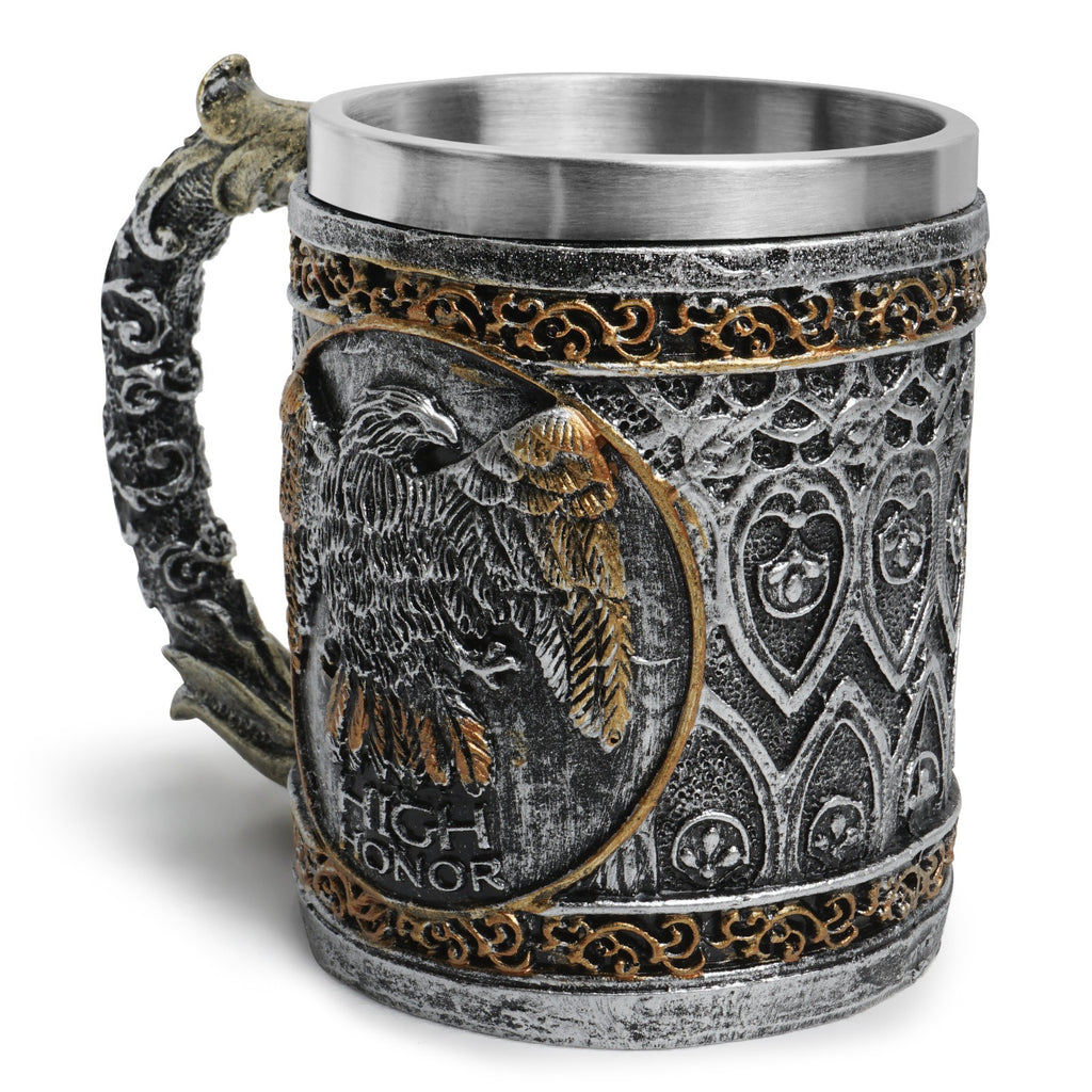 Gothic Eagle Stainless Steel Resin Mug from Mish Mash Market