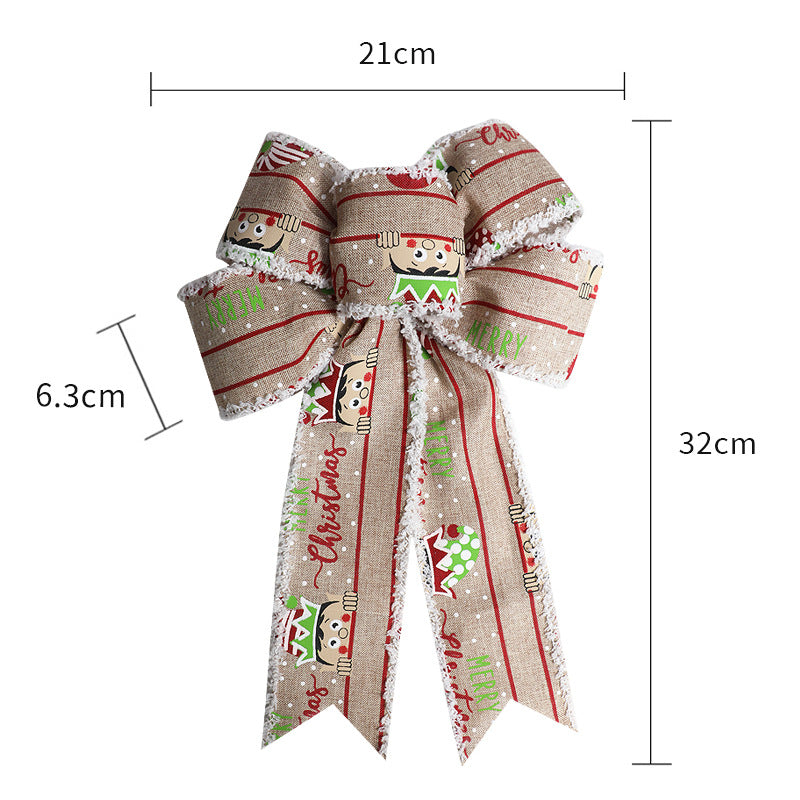 Christmas Ribbon Bow from Mish Mash Market
