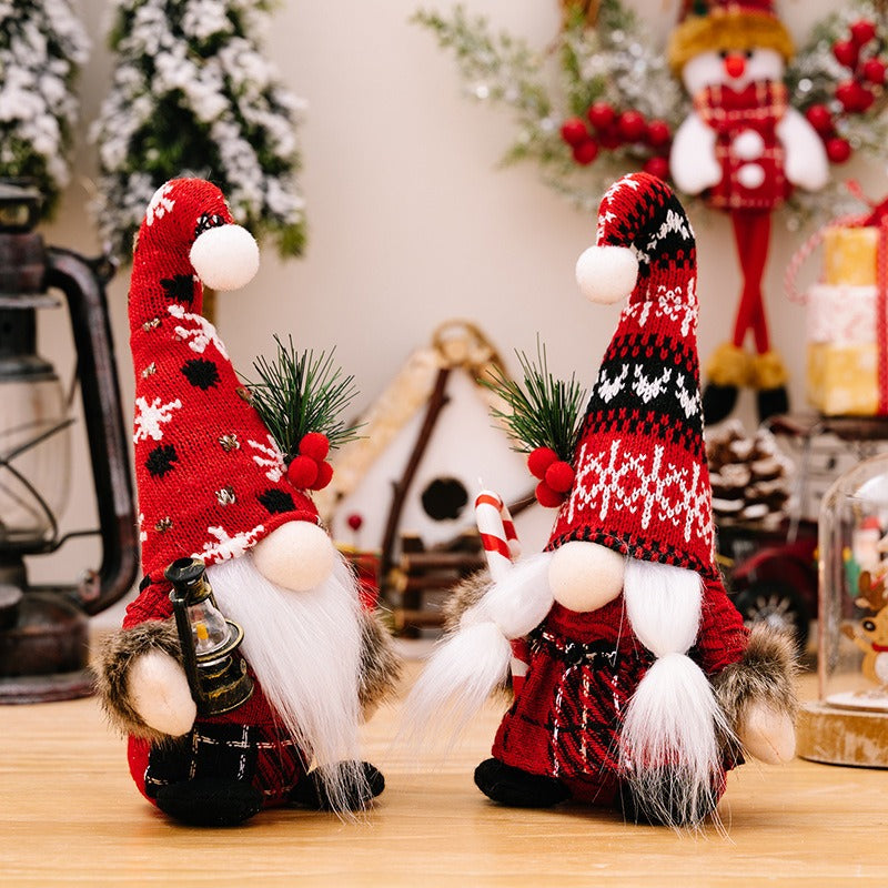 Handmade Knitted Christmas Gnomes from Mish Mash Market