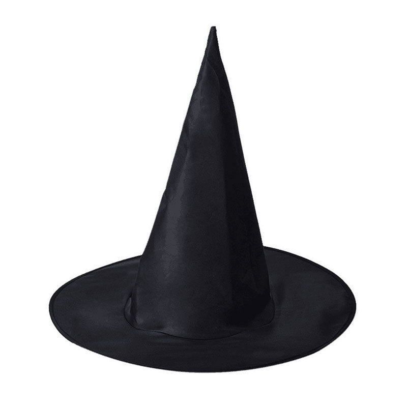 Hanging LED Light-Up Witch Hat Outdoor Halloween Decoration from Mish Mash Market